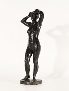 ANNONI Franco 1924-1992,Female Nude Standing (Georgette),1985,Germann CH 2023-11-28