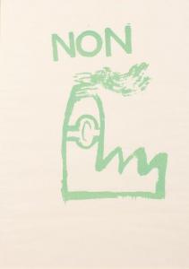 ANONYMOUS,« NON »,1968,Europ Auction FR 2010-06-09