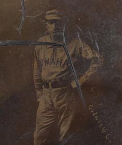 ANONYMOUS,1888 JOCKO FLYNN BASEBALL TINTYPE,Burchard US 2016-06-26