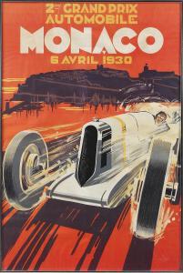 ANONYMOUS,2nd Grand Prix, Automobile, Monaco, 6 Avril 1930,1930,South Bay US 2019-07-27