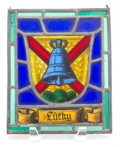 ANONYMOUS,a bell on top of a coat of arms,Hindman US 2017-11-30