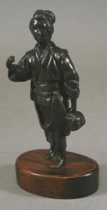 ANONYMOUS,A BRONZED FIGURE OF A JAPANESE WOMAN d,Penrith Farmers & Kidd's plc GB 2009-03-18