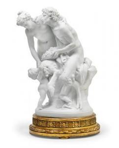 ANONYMOUS,A female bacchant with faun and child,Palais Dorotheum AT 2018-10-25