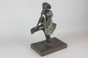 ANONYMOUS,A girl seated,Henry Adams GB 2015-12-03