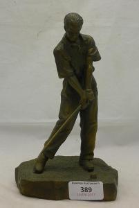ANONYMOUS,A golf figure,Rowley Fine Art Auctioneers GB 2017-05-13