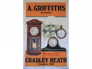 ANONYMOUS,A.Griffiths Jeweller Always on time !,1920,Onslows GB 2017-07-07