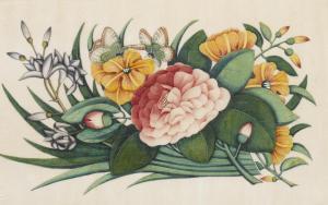 ANONYMOUS,A Group of Six Paintings of Flowers,Bonhams GB 2014-03-17