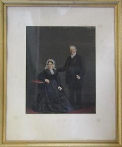 ANONYMOUS,A man and a woman in Victorian dress,John Taylors GB 2018-06-26