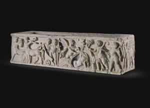 ANONYMOUS,A Marble Mythological Erotes Sarcophagus,1958,Sotheby's GB 2015-11-24