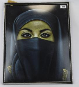 ANONYMOUS,A Middle Eastern Veiled Lady,Gerrards GB 2016-07-28
