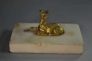 ANONYMOUS,a recumbent deer,Bamfords Auctioneers and Valuers GB 2017-07-05