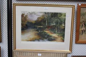 ANONYMOUS,A river scene, September Sunshine,Vickers & Hoad GB 2016-04-02