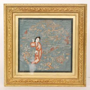 ANONYMOUS,A scene of a geisha within a garden scene,Fieldings Auctioneers Limited GB 2018-02-03