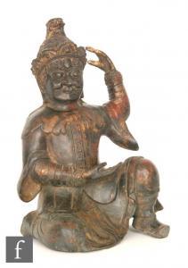 ANONYMOUS,A Sino-Tibetan style figure of Vaishravana,Fieldings Auctioneers Limited GB 2019-04-27