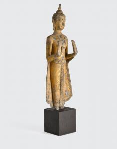 ANONYMOUS,A Thai Rattanakosin style gilt lacquered metal figure of Buddha,Bonhams GB 2018-12-18