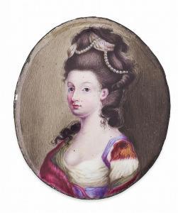 ANONYMOUS,A young woman with pearls in her hair,Lyon & Turnbull GB 2015-01-14