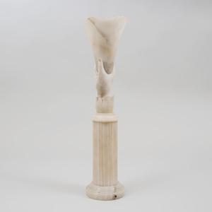ANONYMOUS,Alabaster Torchère,Stair Galleries US 2018-12-14