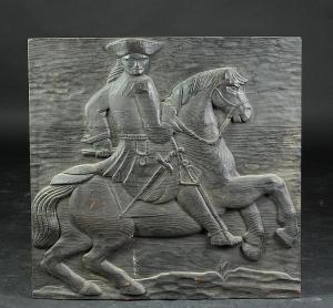 ANONYMOUS,AMERICAN COLONIAL GENTLEMAN ON HORSEBACK,2014,Sloans & Kenyon US 2014-04-13