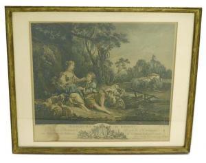 ANONYMOUS,amorous couple in landscape with sheep,Winter Associates US 2017-06-05