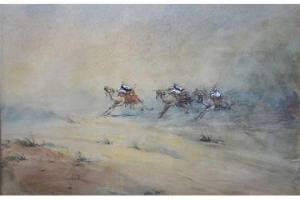 ANONYMOUS,An Arab camel charge,1902,Andrew Smith and Son GB 2015-07-21