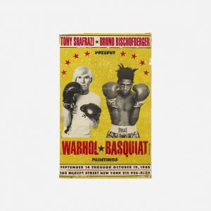ANONYMOUS,Andy Warhol and Basquiat,1985,Wright US 2018-09-27