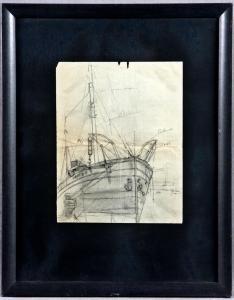 ANONYMOUS,Apunte de barco.,19th century,Subastas Galileo ES 2019-02-28