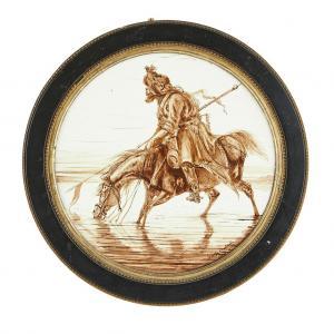 ANONYMOUS,Arabian on horseback,1874,Lyon & Turnbull GB 2018-05-02