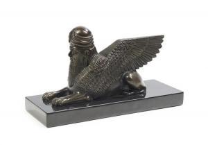 ANONYMOUS,Assyrian Sphinx,1900,New Orleans Auction US 2017-07-23