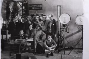 ANONYMOUS,Benjamin Fundoianu on the "Tararira" movie set,1936,Artmark RO 2019-05-21