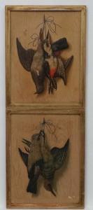 ANONYMOUS,birds hanging from a nails,1910,Dickins GB 2017-03-10
