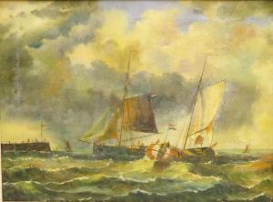ANONYMOUS,Boats Coming into Shore,20th century,David Duggleby Limited GB 2019-04-13