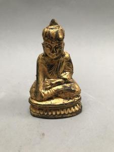 ANONYMOUS,Bouddha assis,19th century,Sadde FR 2018-12-20