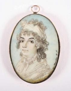 ANONYMOUS,Brustportrait einer Frau,1810,Von Zengen DE 2019-09-06