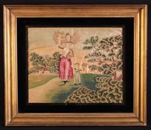 ANONYMOUS,bucolic scene with figures in landscape,19th Century,Wilkinson's Auctioneers GB 2018-11-25