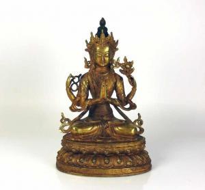 ANONYMOUS,Buddha "AVALOKITESHVARA",Geble DE 2019-04-06