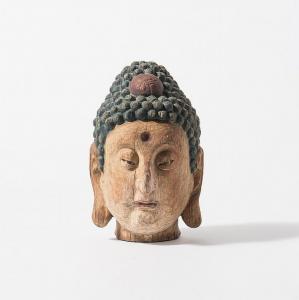 ANONYMOUS,Buddha head,AAG - Art & Antiques Group NL 2017-07-03