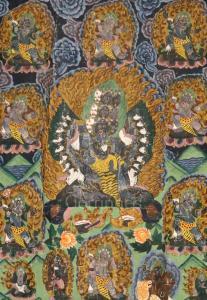 ANONYMOUS,Buddhist wrathful deity,20th century,Gorringes GB 2019-06-25