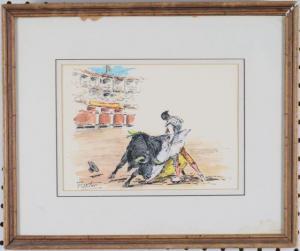 ANONYMOUS,Bullfighter,Rolands Antiques US 2008-01-11