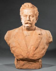 ANONYMOUS,Bust of a Gentleman,Neal Auction Company US 2018-09-15