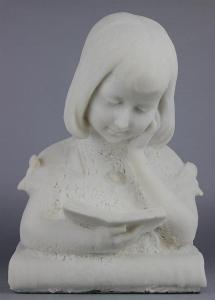 ANONYMOUS,BUST OF A GIRL READING,Potomack US 2015-04-04
