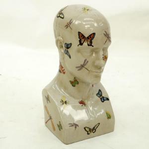 ANONYMOUS,Bust of a Male Figure with Insects Motif,Kodner Galleries US 2018-06-13
