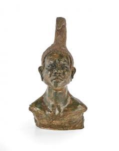 ANONYMOUS,Bust of a Polynesian Youth,New Orleans Auction US 2017-09-17