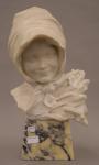 ANONYMOUS,bust of a young girl and wheat sheaves,Rowley Fine Art Auctioneers GB 2022-05-07