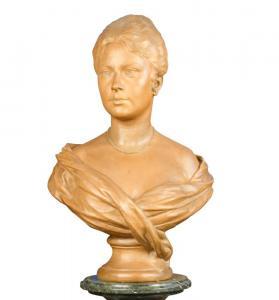 ANONYMOUS,bust of a young woman,Cheffins GB 2019-03-06