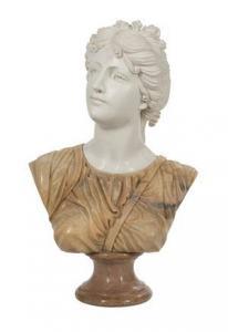 ANONYMOUS,Bust of a Young Woman, Possibly Diana,New Orleans Auction US 2019-07-27