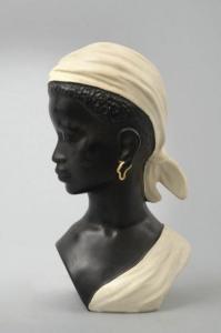 ANONYMOUS,Buste de jeune africain,1950,Art Richelieu FR 2017-05-30
