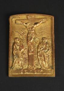 ANONYMOUS,Calvaire avec la Vierge et Saint Jean,19th century,Chayette et Cheval FR 2019-04-26
