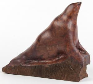 ANONYMOUS,Carved burl sculpture,Clars Auction Gallery US 2019-07-13