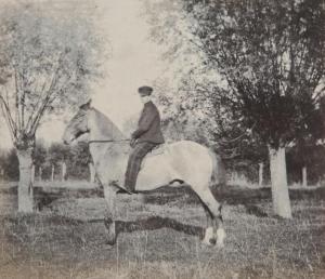 ANONYMOUS,Cavalier dans une prairie,1853,Baron Ribeyre & Associés FR 2016-12-20