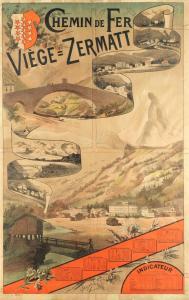 ANONYMOUS,CHEMIN DE FER VIEGE=ZERMATT,1900,Bonhams GB 2018-10-10